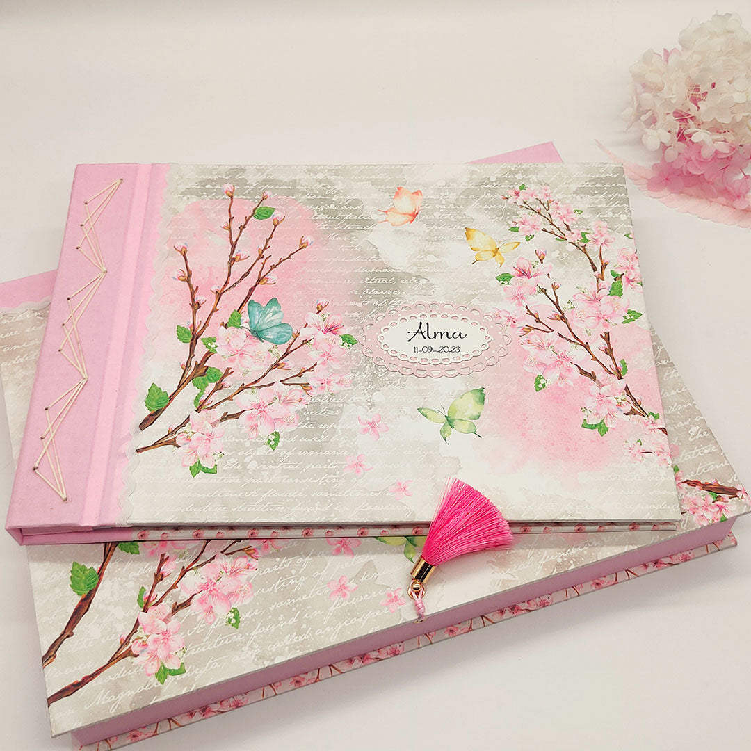 Libro de nacimiento "Cherry Blossom"