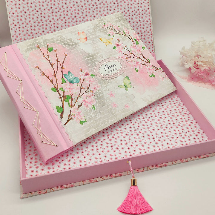 Libro de nacimiento "Cherry Blossom"