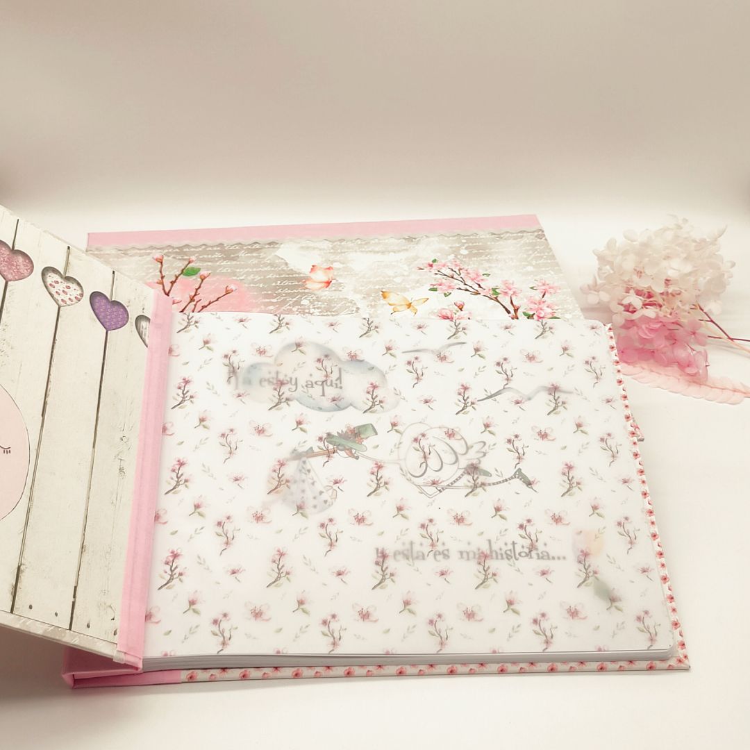 Libro de nacimiento "Cherry Blossom"