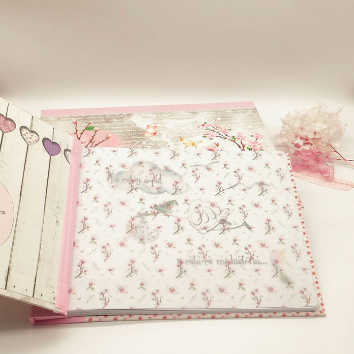 Libro de nacimiento "Cherry Blossom"