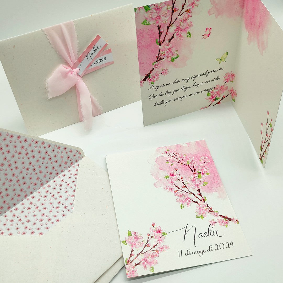 Recordatorio Colección Cherry Blossom