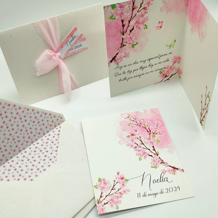 Recordatorio Colección Cherry Blossom
