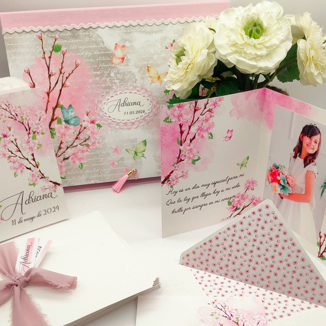Recordatorio Colección Cherry Blossom