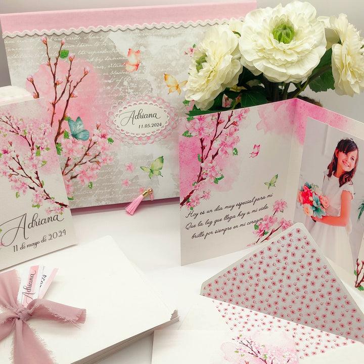 Recordatorio Colección Cherry Blossom