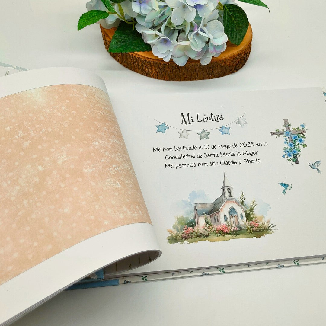 Libro de nacimiento "Little friends"