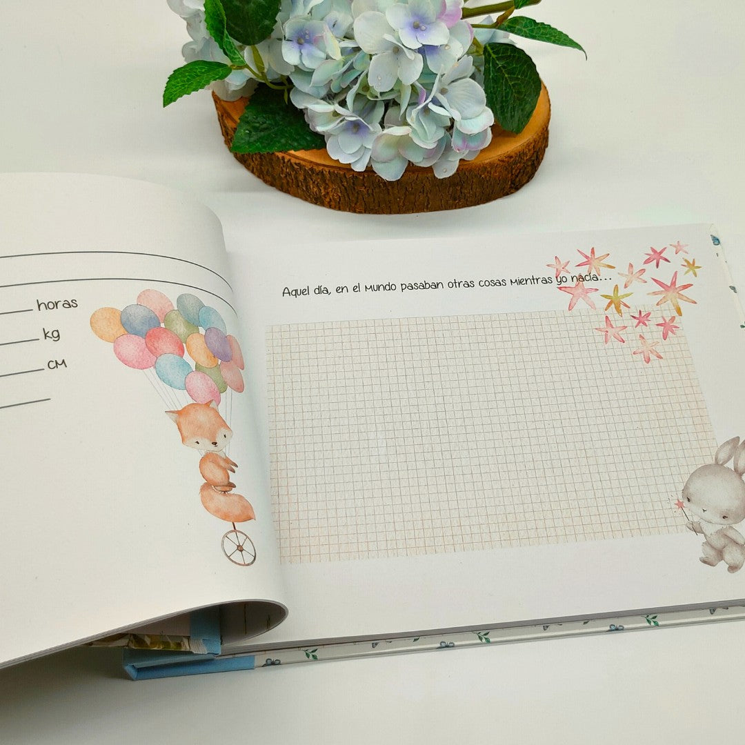 Libro de nacimiento "Little friends"
