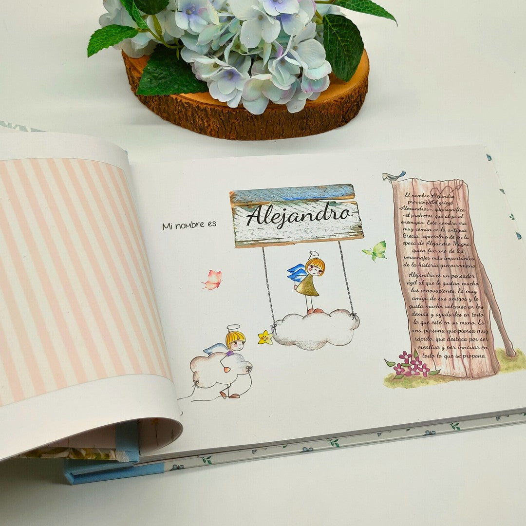 Libro de nacimiento "Little friends"