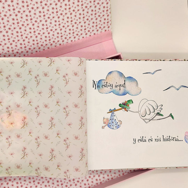 Libro de nacimiento "Cherry Blossom"