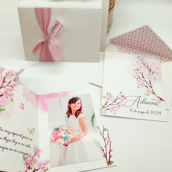 Recordatorio Colección Cherry Blossom