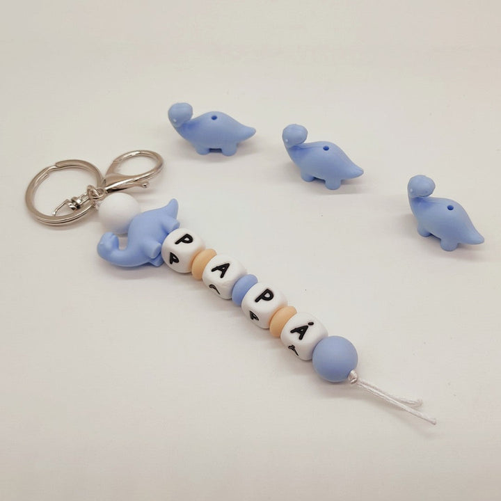 Llavero Dino blue