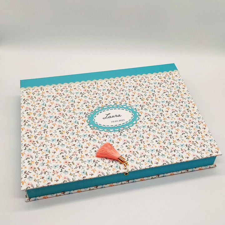 Caja a juego (Colección Mint Rose)