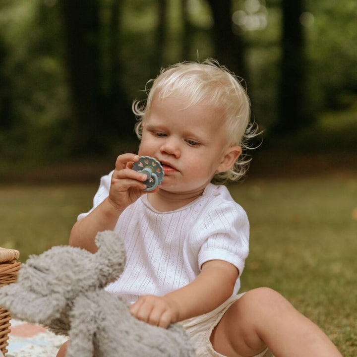 Pack 2 chupetes block silicona Fairytale Duckling/Lukoie