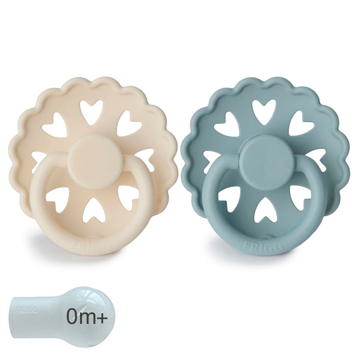 Pack 2 chupetes block silicona Fairytale Duckling/Lukoie