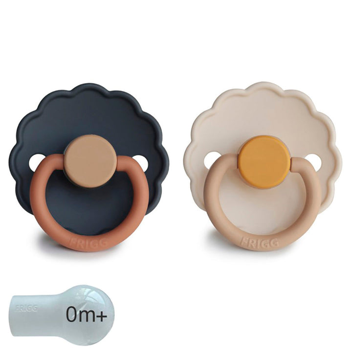 Pack 2 chupetes block silicona Daisy Aurora/Chamomile